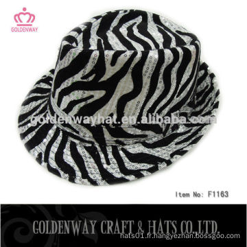 Hot Selliing Cheap Leopard Fedora Hats for Men